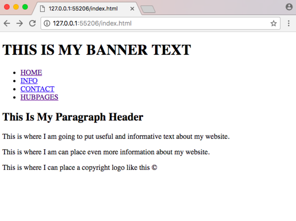 HTML Project